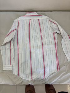 Rare Madras Fabric Ralph Lauren Striped Shirt
