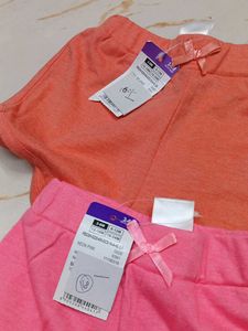 3-6 mnth Cute Baby Girl Shorts - New with Tags!