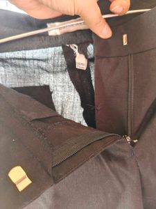 Black Slim Fit Trousers
