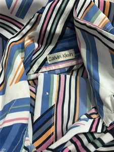 Calvin Klein Striped Button-Up Shirt