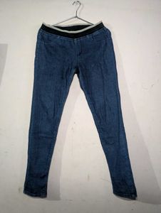 Dark Wash Denim Skinny Jeans
