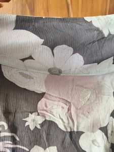 Floral Print Flowy Skirt