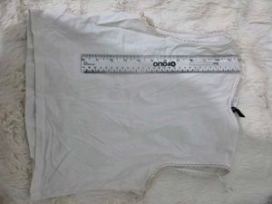 H&amp;M White Tank Top