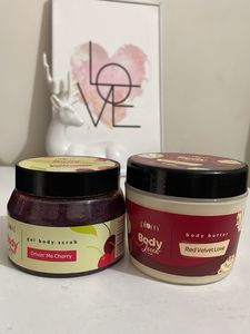 Plum Body Lovin' Cherry Scrub & Butter