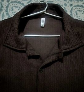 Brown Rayon shirt (New)
