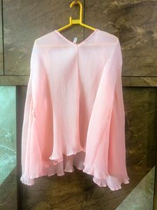 babypink Floral Tops Tunic..
