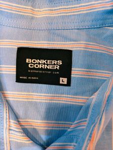NEW Bonkers Cotton Stripe Shirt