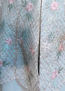Elegant Pastel peblum Set with Dupatta