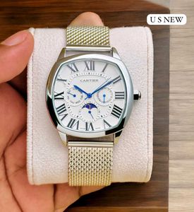 Cartier Watch - Elegant Gold Tone