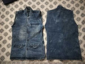 Men's Denim Nehru Jacket