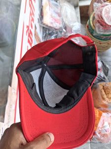 Classic Red Baseball Cap