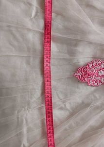 Beautiful Pink &amp; White Kurta Set