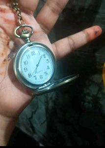Vintage Style Pocket Watch Necklace