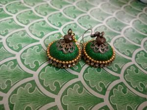 Silk Thread Jhumka