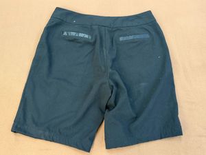 Women's Black Tailored Shorts