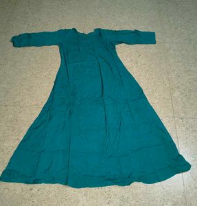Teal Ethnic Maxi Dress