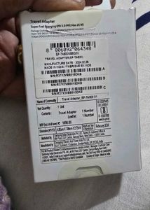 Samsung 25W PD Fast Charger Adapter