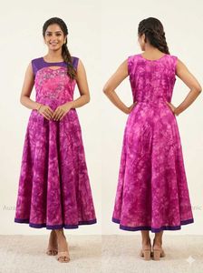 Stunning Magenta Ethnic Gown