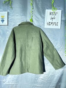 Reserved Olive Green Utility Jacket