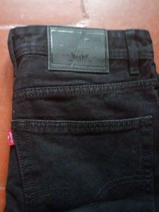 Black Straight Leg Jeans