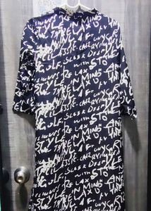 Chic Graphic Print Kurta