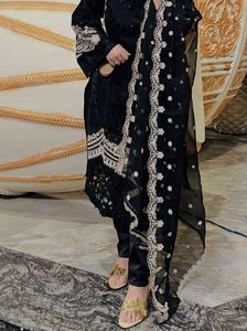 Elegant Black Kurta Set with Dupatta🖤
