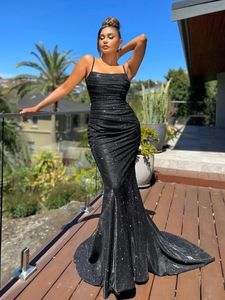 Urbanic Sparkling Black Evening Gown