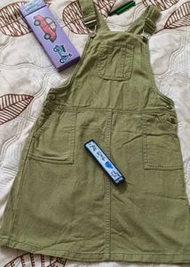 Girl,s Dungree With Top