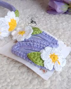 Crochet Hairband And Tictac Set
