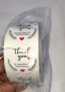Thank You Stickers 50 pieces for Small Business