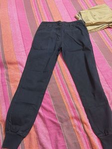 Zara Black Jogger Style Pants