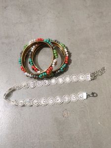 Beautyful Bangals And Chocker Assured Freebie