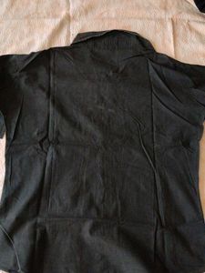 Classic Black Button-Up Shirt