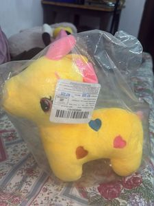 Cute Yellow Plush Toy
