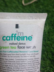 mCaffeine Naked Detox Green Tea Face Wash