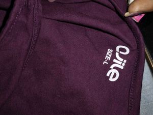 Purple Crop Tank Top