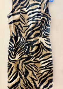 Stylish Animal Print Sheath Dress