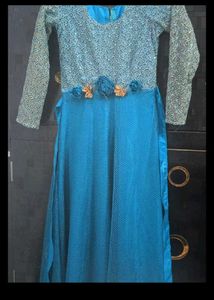 Elegant Blue Gown For girls