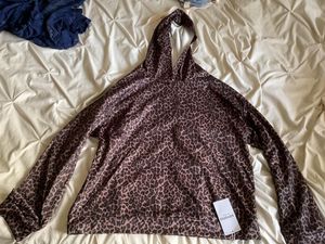 Leopard Print Hoodie