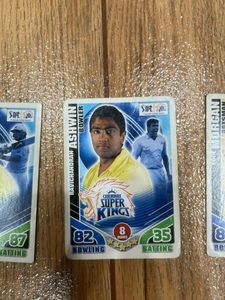 Topps 2011 Cricket attax 4 cards