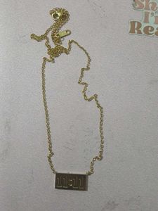Golden "11:11" Pendant Necklace