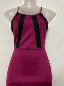 BRANDED Stylish Striped Bodycon Dress