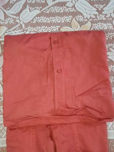Otto Slim Fit Coral Shirt