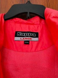 Kappa Red Windbreaker Jacket