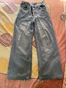noun wide leg jeans by westside