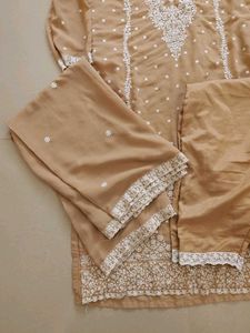 Elegant Embroidered Kurta Set with Dupatta