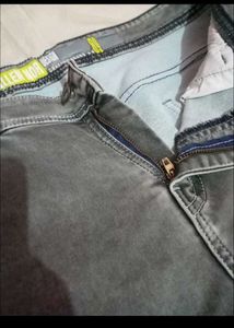 Stylish Grey Wash Denim Jeans
