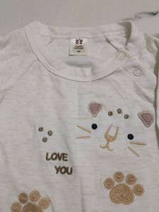 Cute Baby Romper with Tiger Design