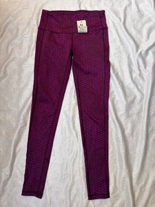 Branded Purple Fish Scale Active Wear