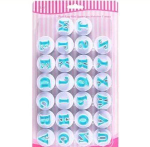 Alphabet Embosser Cookie Cutters